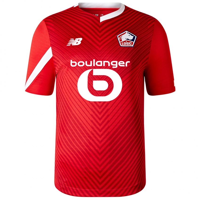 Niño Camiseta Yusuf Yazici #12 Rojo 1ª Equipación 2023/24 La Camisa Chile