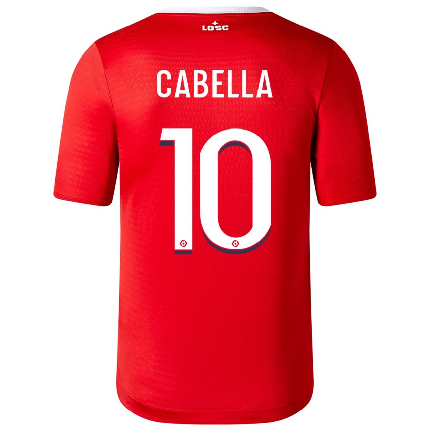 Niño Camiseta Rémy Cabella #10 Rojo 1ª Equipación 2023/24 La Camisa Chile