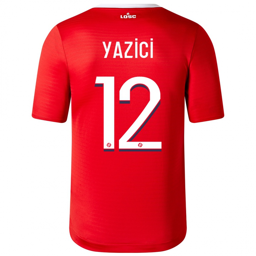 Niño Camiseta Yusuf Yazici #12 Rojo 1ª Equipación 2023/24 La Camisa Chile