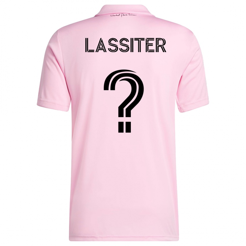 Niño Camiseta Ariel Lassiter #0 Rosa 1ª Equipación 2023/24 La Camisa Chile