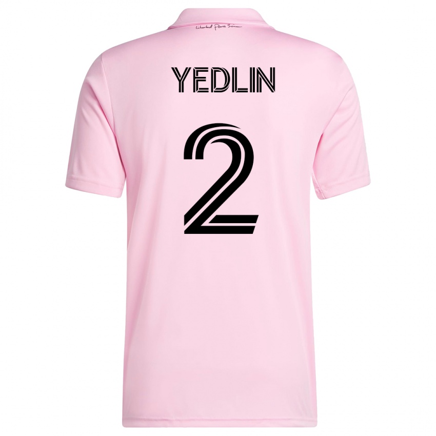 Niño Camiseta Deandre Yedlin #2 Rosa 1ª Equipación 2023/24 La Camisa Chile
