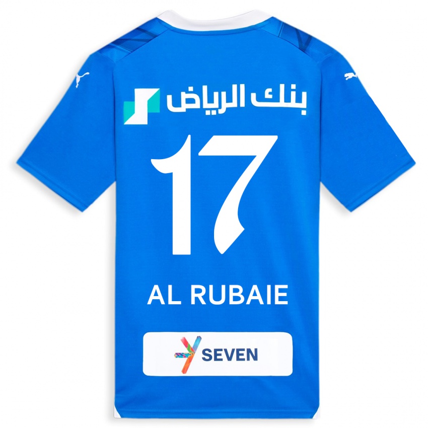 Niño Camiseta Mohammed Al-Rubaie #17 Azul 1ª Equipación 2023/24 La Camisa Chile