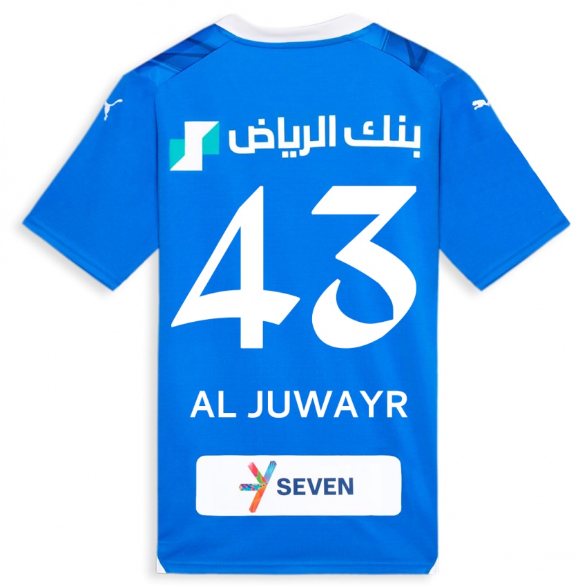 Niño Camiseta Musab Al-Juwayr #43 Azul 1ª Equipación 2023/24 La Camisa Chile
