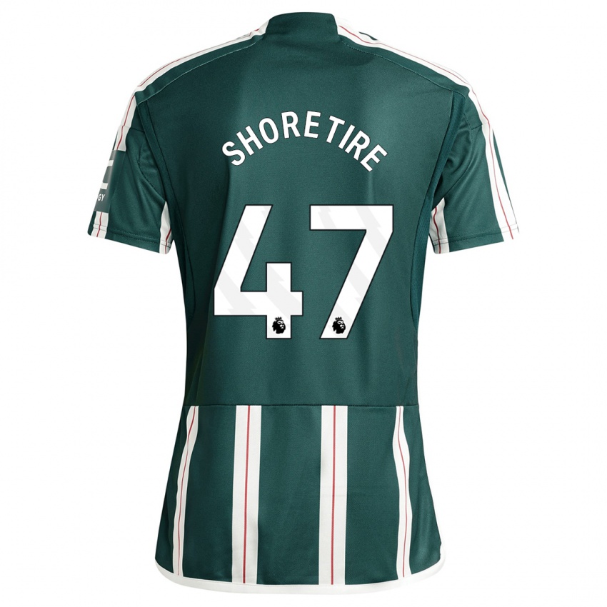 Niño Camiseta Shola Shoretire #47 Verde Oscuro 2ª Equipación 2023/24 La Camisa Chile