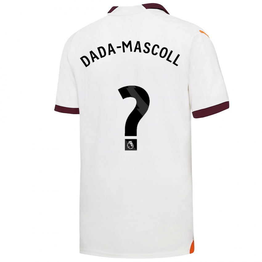 Niño Camiseta Isaiah Dada-Mascoll #0 Blanco 2ª Equipación 2023/24 La Camisa Chile