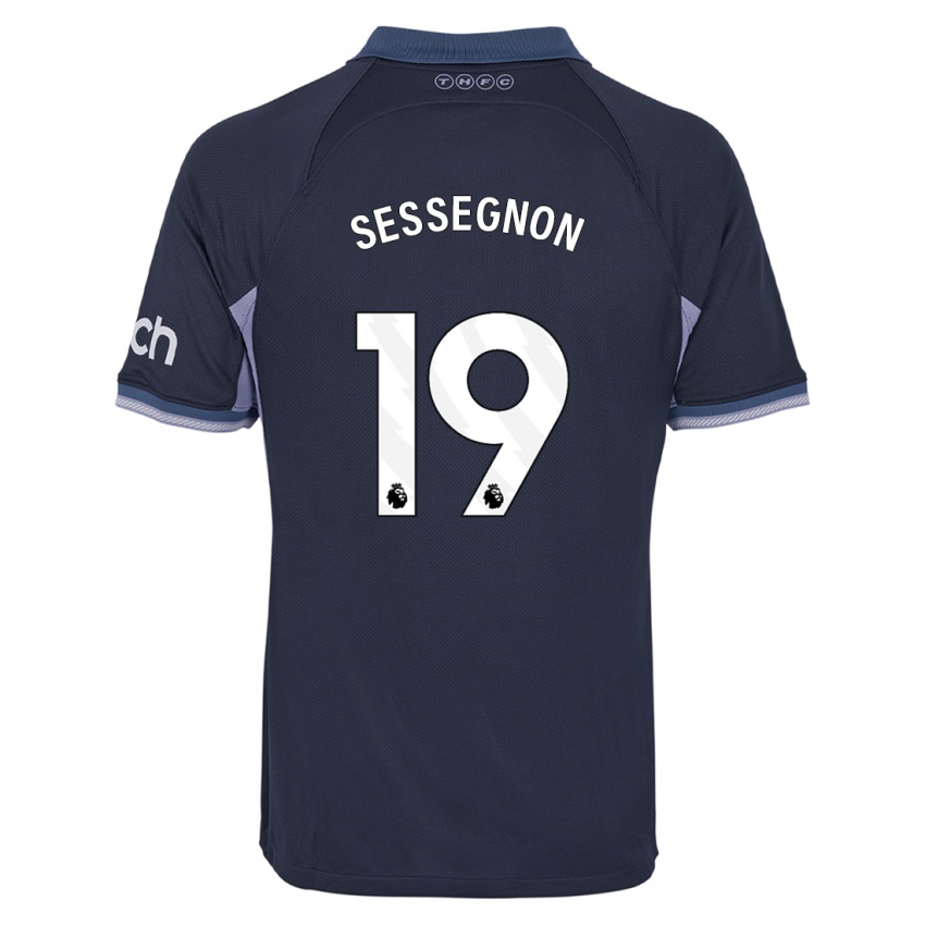 Niño Camiseta Ryan Sessegnon #19 Azul Oscuro 2ª Equipación 2023/24 La Camisa Chile