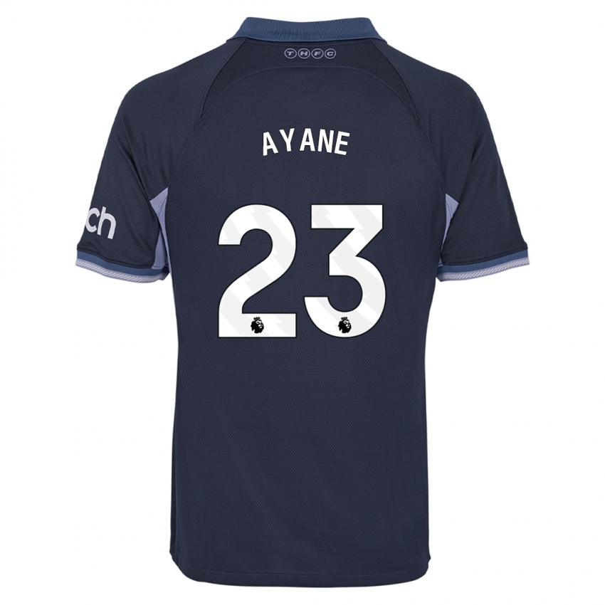 Niño Camiseta Rosella Ayane #23 Azul Oscuro 2ª Equipación 2023/24 La Camisa Chile