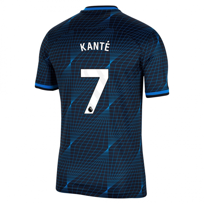 Niño Camiseta N'golo Kante #7 Azul Oscuro 2ª Equipación 2023/24 La Camisa Chile