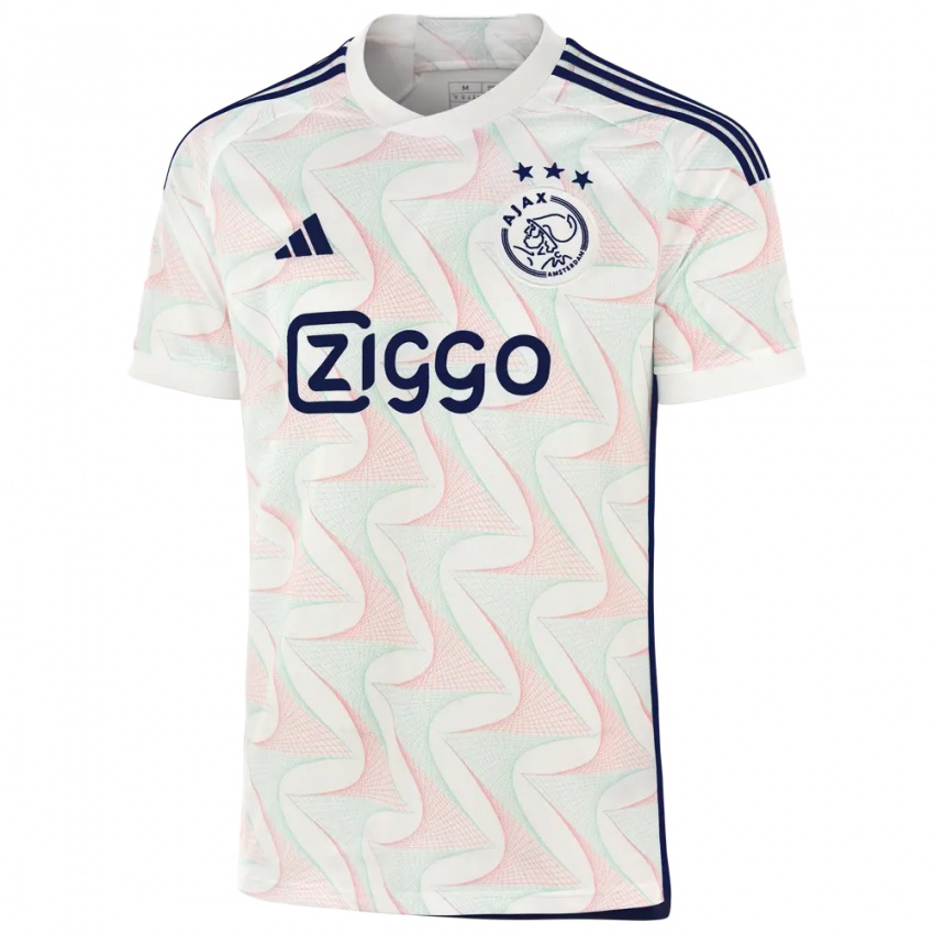 Niño Camiseta Branco Van Den Boomen #21 Blanco 2ª Equipación 2023/24 La Camisa Chile