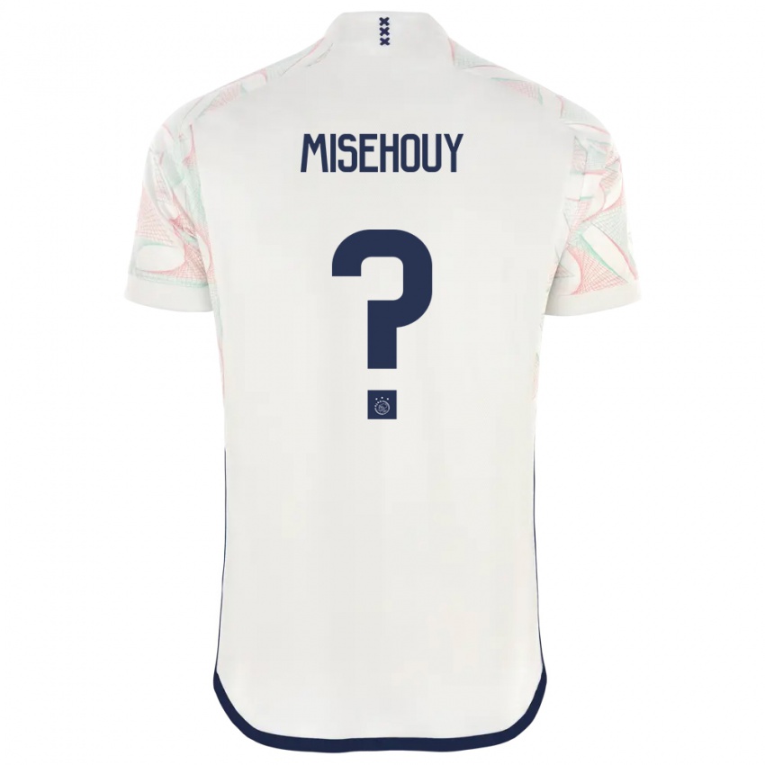 Niño Camiseta Gabriel Misehouy #0 Blanco 2ª Equipación 2023/24 La Camisa Chile