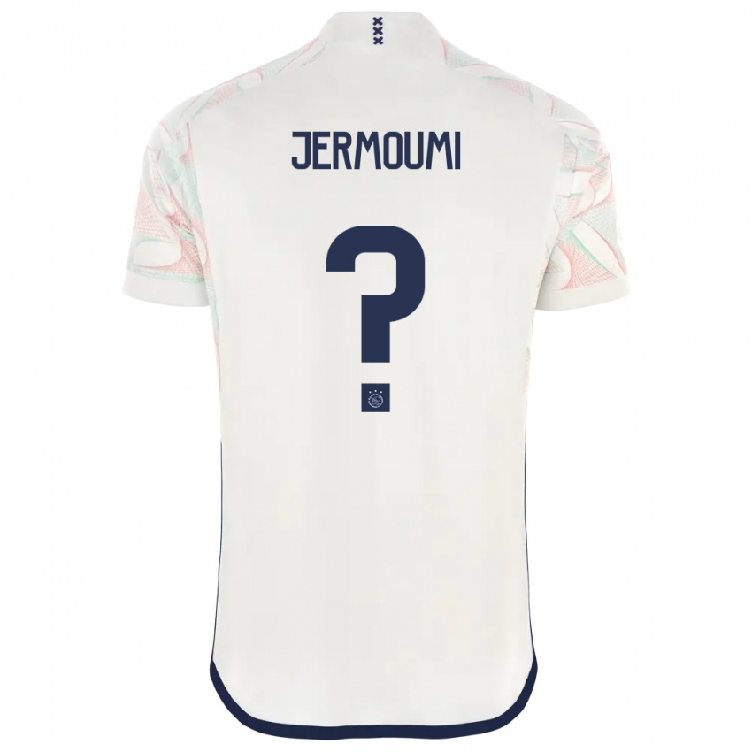 Niño Camiseta Diyae Jermoumi #0 Blanco 2ª Equipación 2023/24 La Camisa Chile