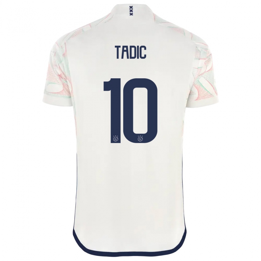 Niño Camiseta Dusan Tadic #10 Blanco 2ª Equipación 2023/24 La Camisa Chile