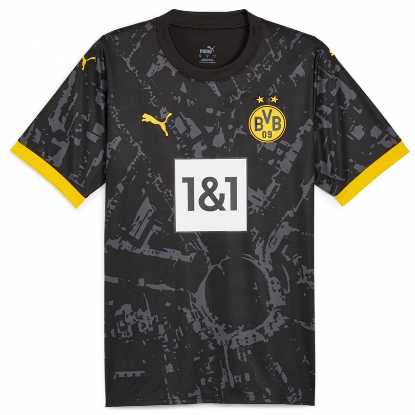 Niño Camiseta Len Wörsdörfer #18 Negro 2ª Equipación 2023/24 La Camisa Chile