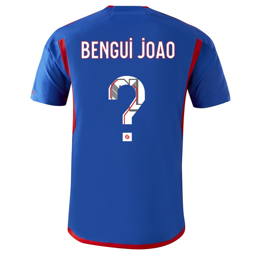 Niño Camiseta Justin Bengui Joao #0 Azul Rojo 2ª Equipación 2023/24 La Camisa Chile