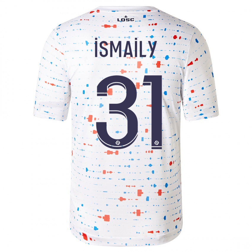 Niño Camiseta Ismaily #31 Blanco 2ª Equipación 2023/24 La Camisa Chile