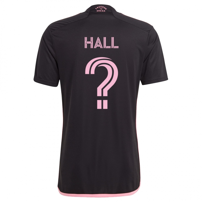 Niño Camiseta Tyler Hall #0 Negro 2ª Equipación 2023/24 La Camisa Chile