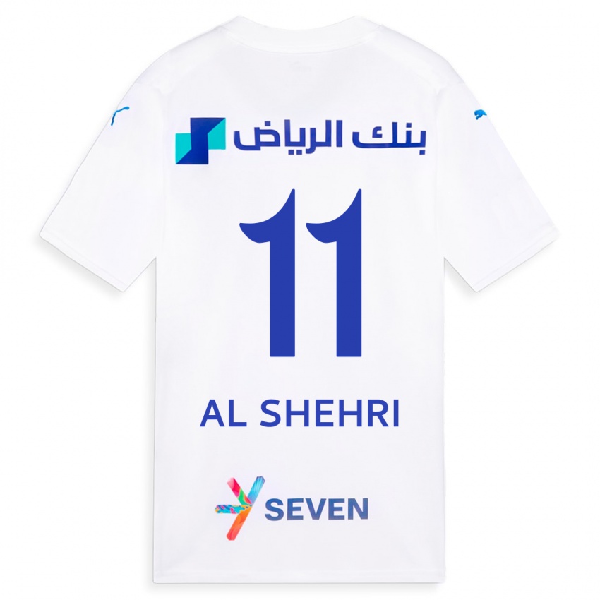 Niño Camiseta Saleh Al-Shehri #11 Blanco 2ª Equipación 2023/24 La Camisa Chile