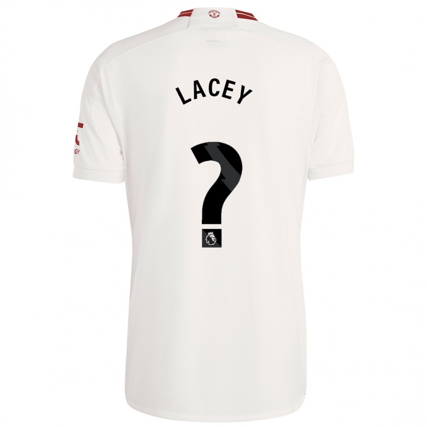 Niño Camiseta Shea Lacey #0 Blanco Equipación Tercera 2023/24 La Camisa Chile