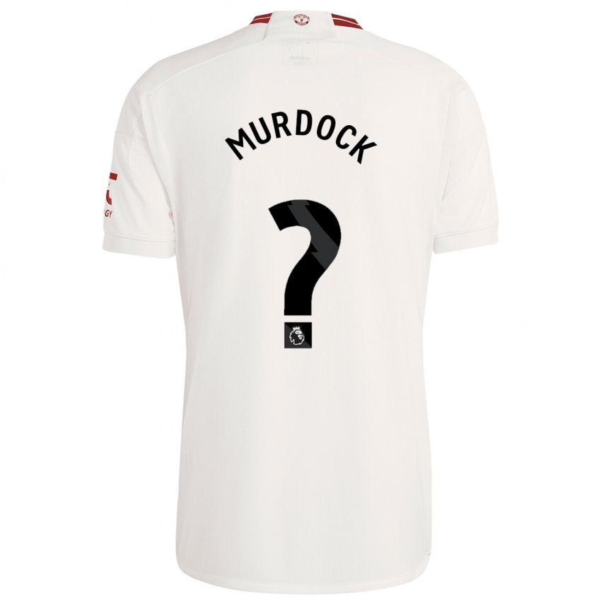Niño Camiseta Will Murdock #0 Blanco Equipación Tercera 2023/24 La Camisa Chile