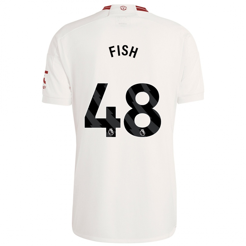 Niño Camiseta Will Fish #48 Blanco Equipación Tercera 2023/24 La Camisa Chile