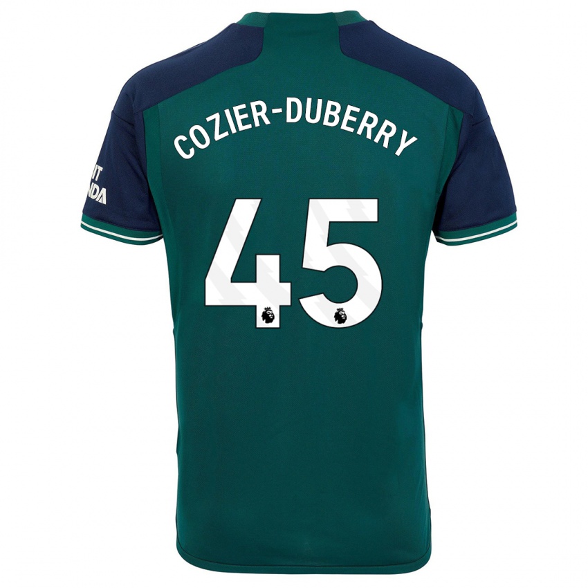 Niño Camiseta Amario Cozier-Duberry #45 Verde Equipación Tercera 2023/24 La Camisa Chile