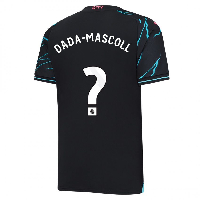 Niño Camiseta Isaiah Dada-Mascoll #0 Azul Oscuro Equipación Tercera 2023/24 La Camisa Chile
