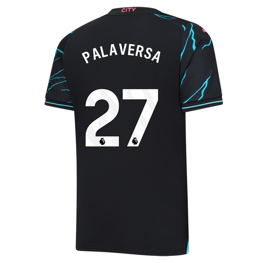 Niño Camiseta Ante Palaversa #27 Azul Oscuro Equipación Tercera 2023/24 La Camisa Chile