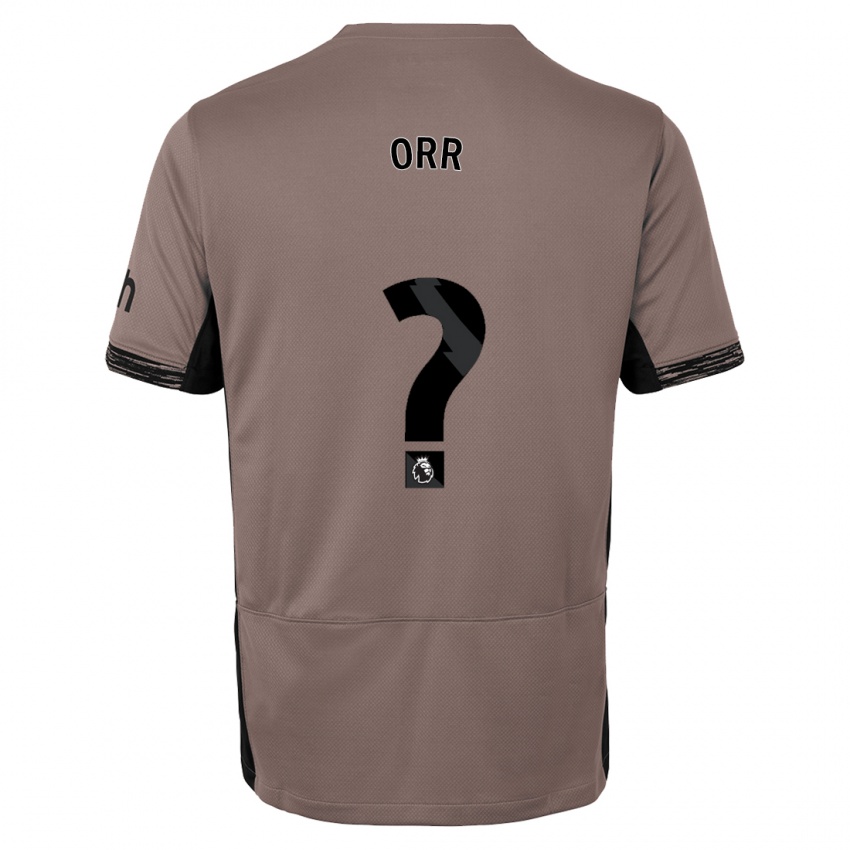 Niño Camiseta Dante Orr #0 Beige Obscuro Equipación Tercera 2023/24 La Camisa Chile