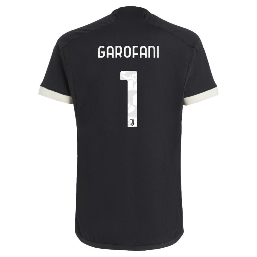 Niño Camiseta Giovanni Garofani #1 Negro Equipación Tercera 2023/24 La Camisa Chile