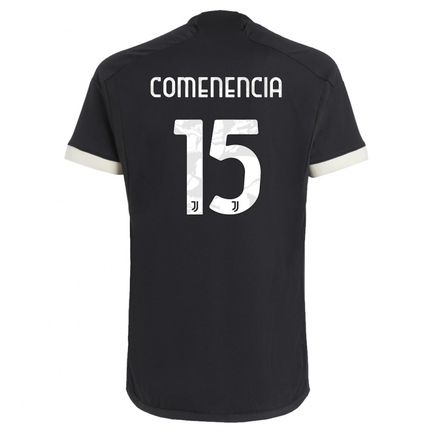 Niño Camiseta Livano Comenencia #15 Negro Equipación Tercera 2023/24 La Camisa Chile