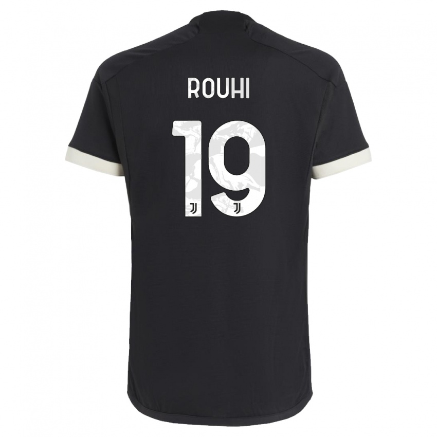 Niño Camiseta Jonas Rouhi #19 Negro Equipación Tercera 2023/24 La Camisa Chile