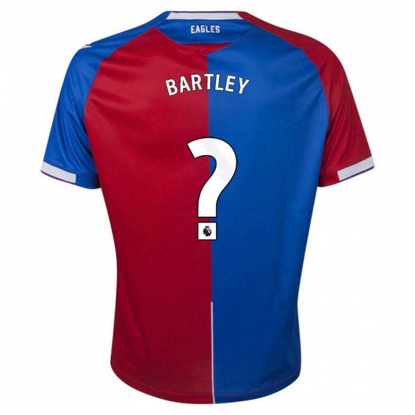 Hombre Camiseta Ryan Bartley #0 Rojo Azul 1ª Equipación 2023/24 La Camisa Chile