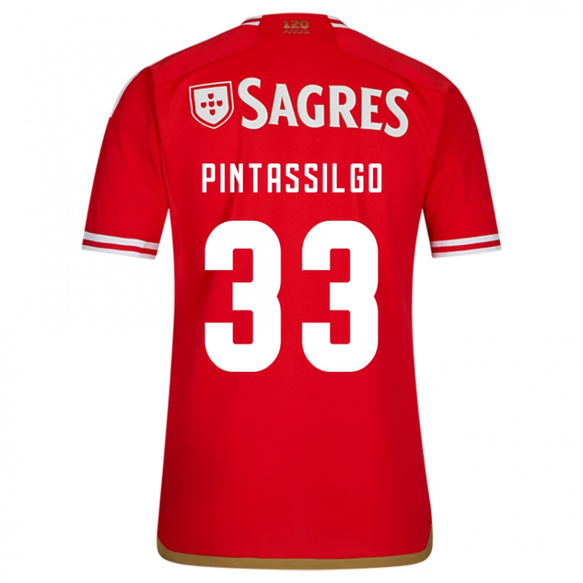 Hombre Camiseta Lara Pintassilgo #33 Rojo 1ª Equipación 2023/24 La Camisa Chile