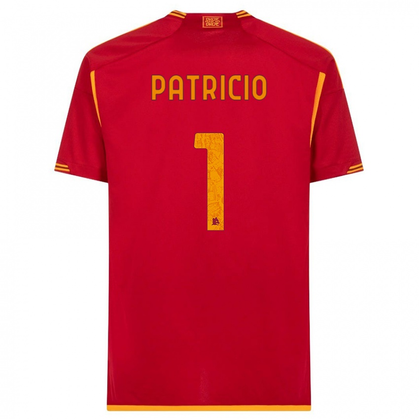 Hombre Camiseta Rui Patricio #1 Rojo 1ª Equipación 2023/24 La Camisa Chile