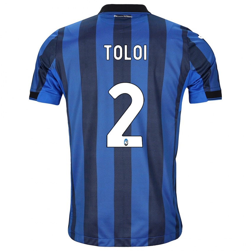 Hombre Camiseta Rafael Toloi #2 Azul Negro 1ª Equipación 2023/24 La Camisa Chile