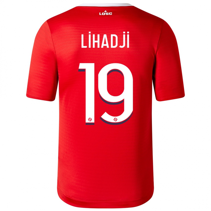Hombre Camiseta Isaac Lihadji #19 Rojo 1ª Equipación 2023/24 La Camisa Chile