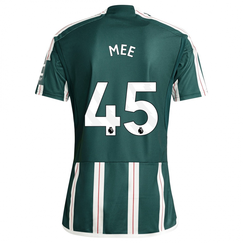 Hombre Camiseta Dermot Mee #45 Verde Oscuro 2ª Equipación 2023/24 La Camisa Chile