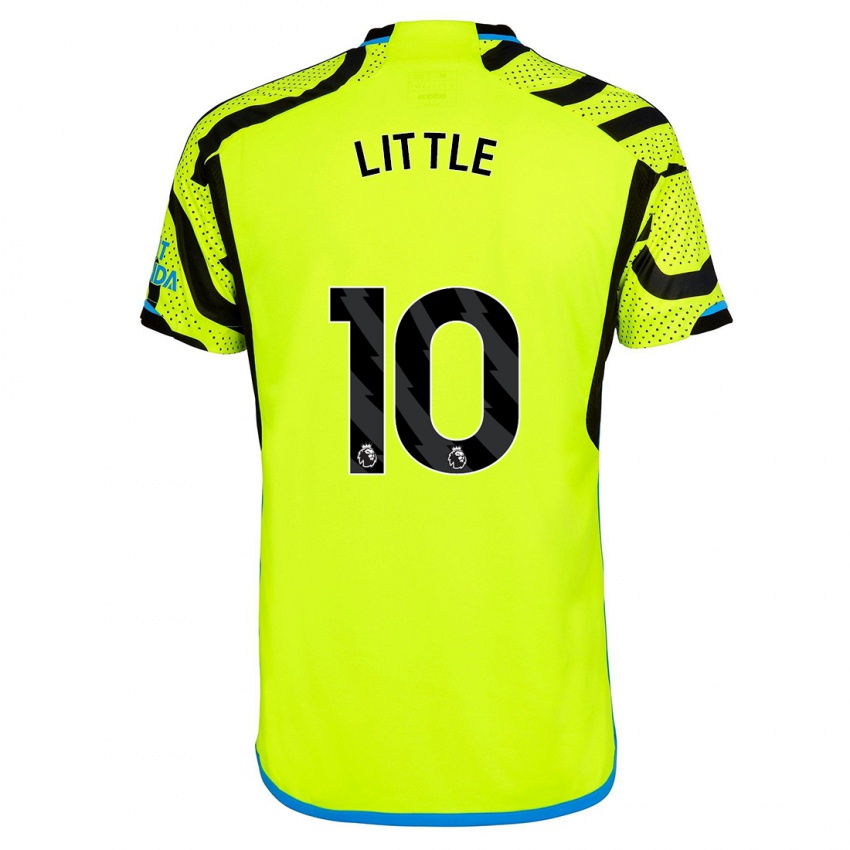 Hombre Camiseta Kim Little #10 Amarillo 2ª Equipación 2023/24 La Camisa Chile
