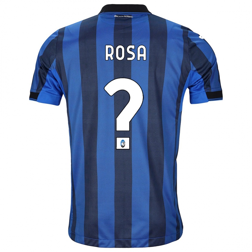 Mujer Camiseta Alessio Rosa #0 Azul Negro 1ª Equipación 2023/24 La Camisa Chile
