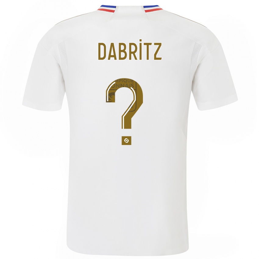Mujer Camiseta Sara Dabritz #0 Blanco 1ª Equipación 2023/24 La Camisa Chile