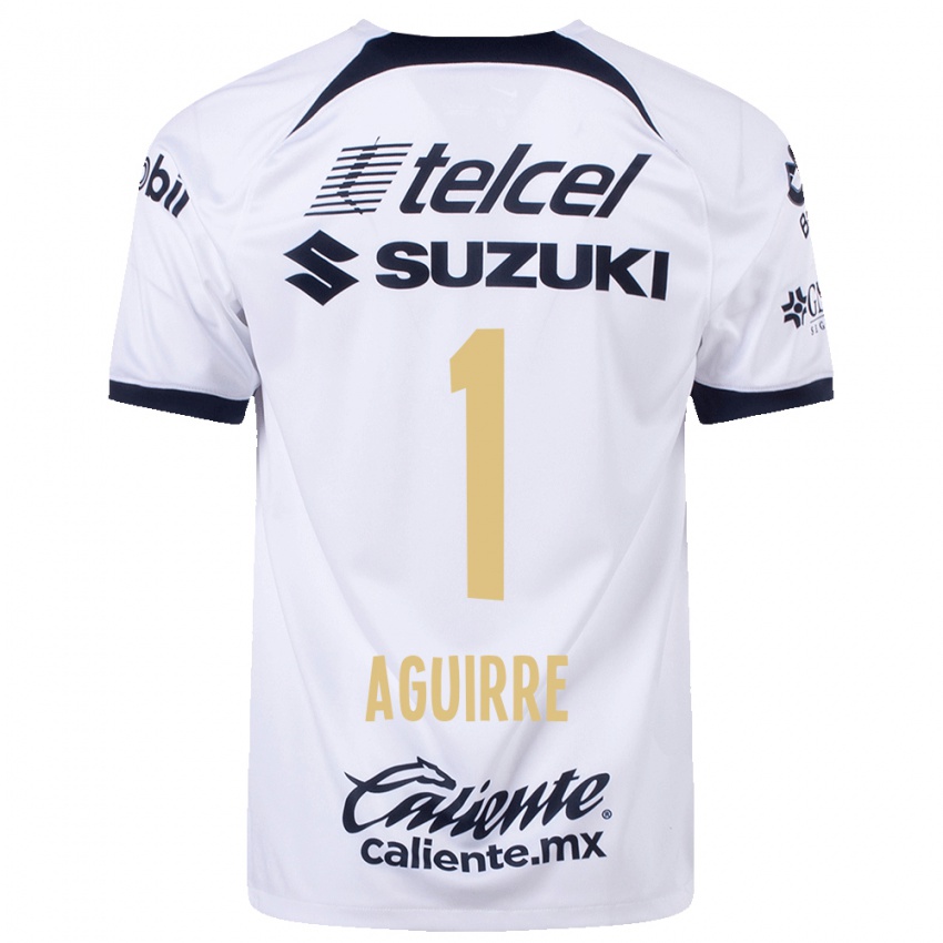 Mujer Camiseta Miriam Aguirre #1 Blanco 1ª Equipación 2023/24 La Camisa Chile