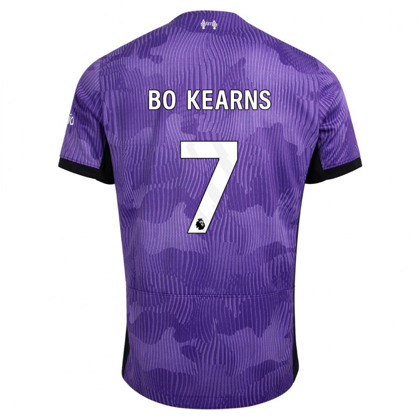 Mujer Camiseta Missy Bo Kearns #7 Púrpura Equipación Tercera 2023/24 La Camisa Chile