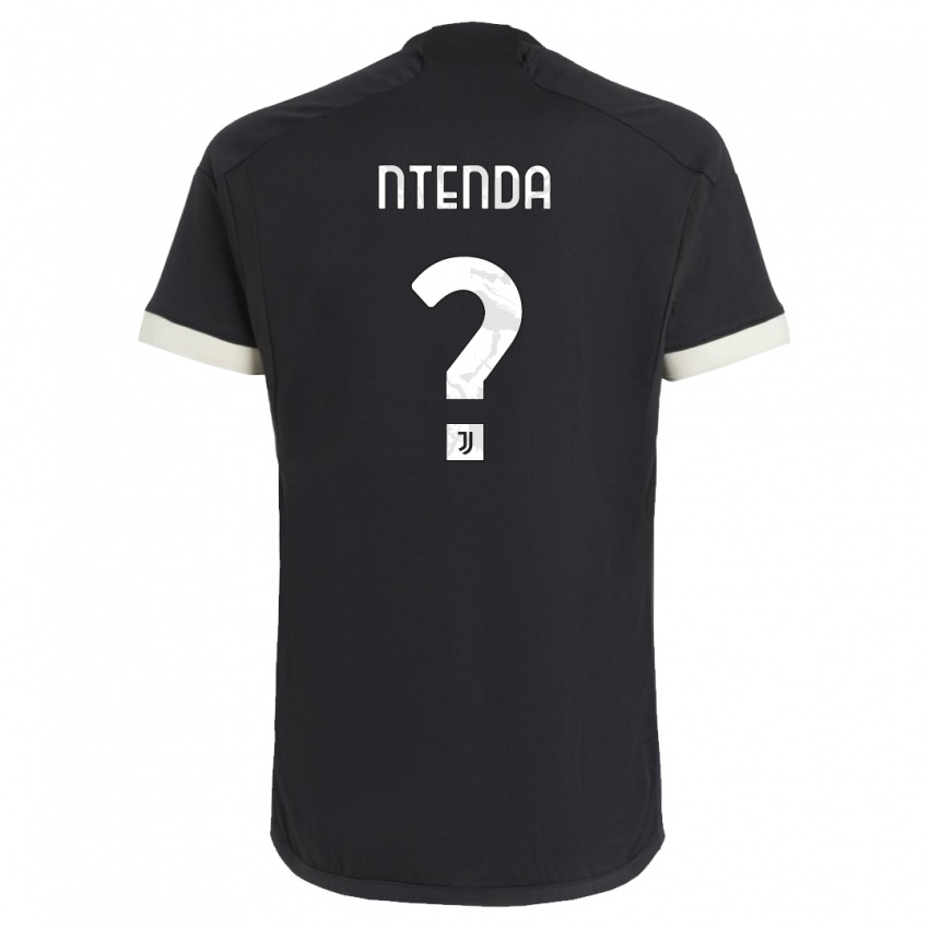 Mujer Camiseta Jean-Claude Ntenda #0 Negro Equipación Tercera 2023/24 La Camisa Chile