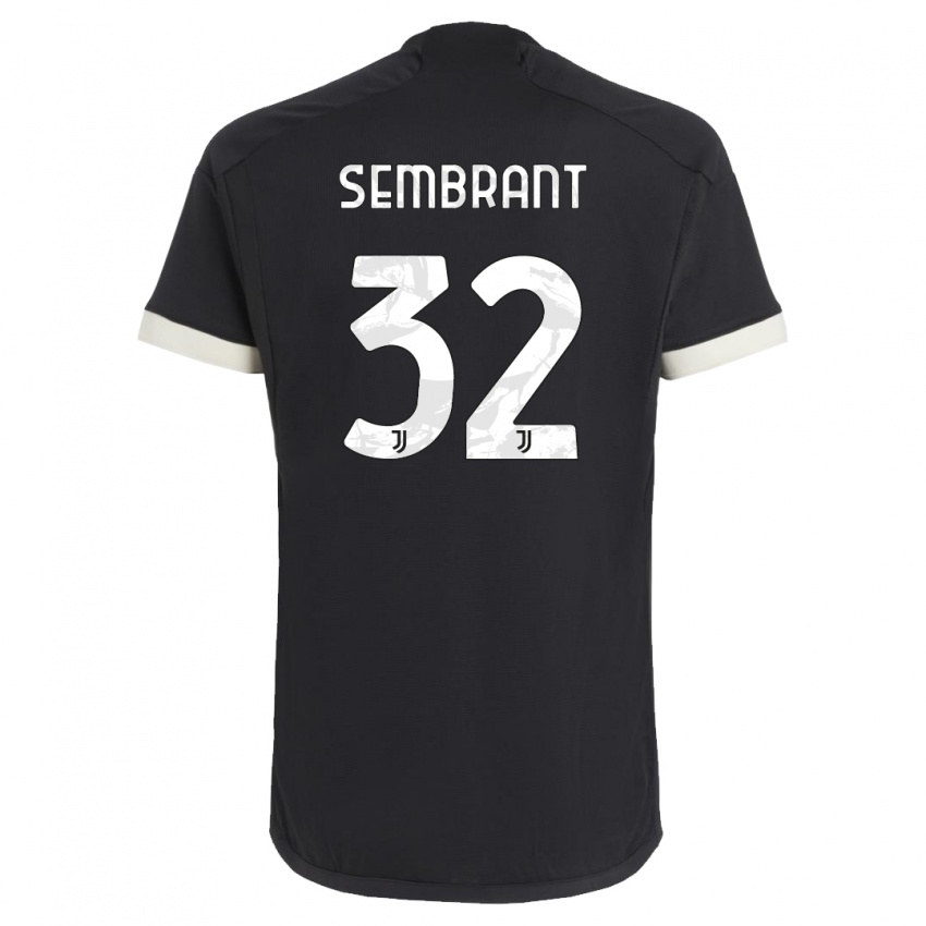 Mujer Camiseta Linda Sembrant #32 Negro Equipación Tercera 2023/24 La Camisa Chile