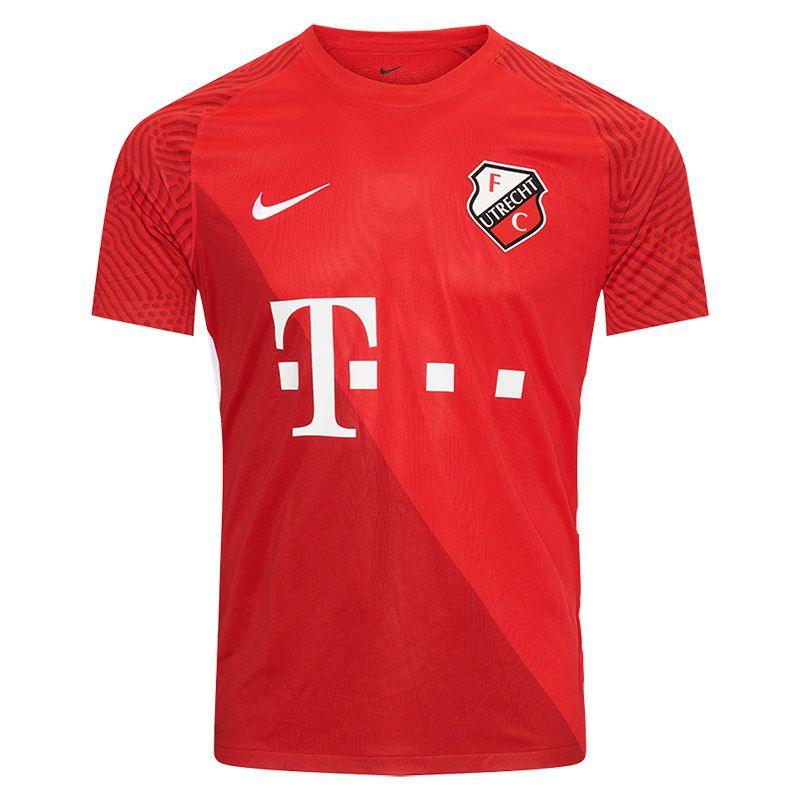 Niño Camiseta Myrthe Moorrees #18 Rojo 1ª Equipación 2021/22 La Camisa Chile