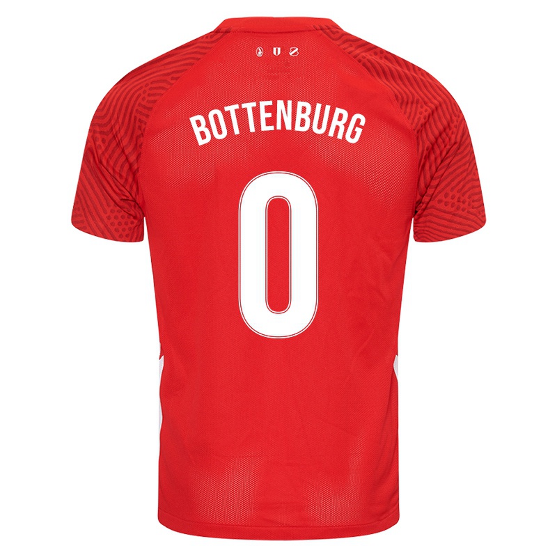 Niño Camiseta Wes Bottenburg #0 Rojo 1ª Equipación 2021/22 La Camisa Chile