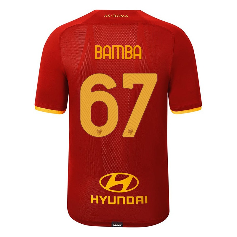 Niño Camiseta Mory Bamba #67 Rojo 1ª Equipación 2021/22 La Camisa Chile