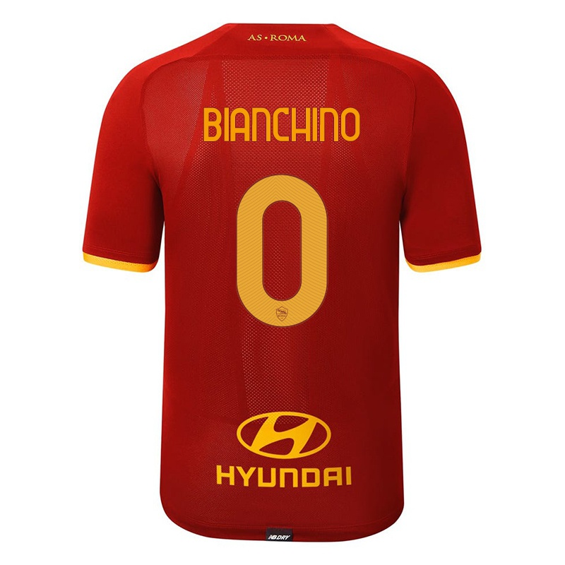 Niño Camiseta Nicolo Bianchino #0 Rojo 1ª Equipación 2021/22 La Camisa Chile
