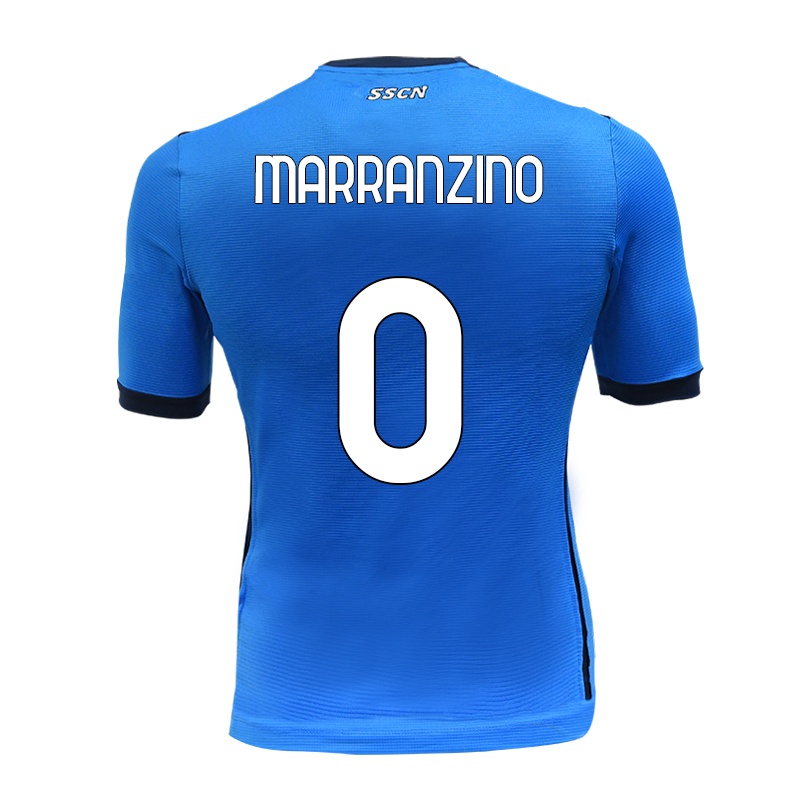 Niño Camiseta Pasquale Marranzino #0 Azul 1ª Equipación 2021/22 La Camisa Chile