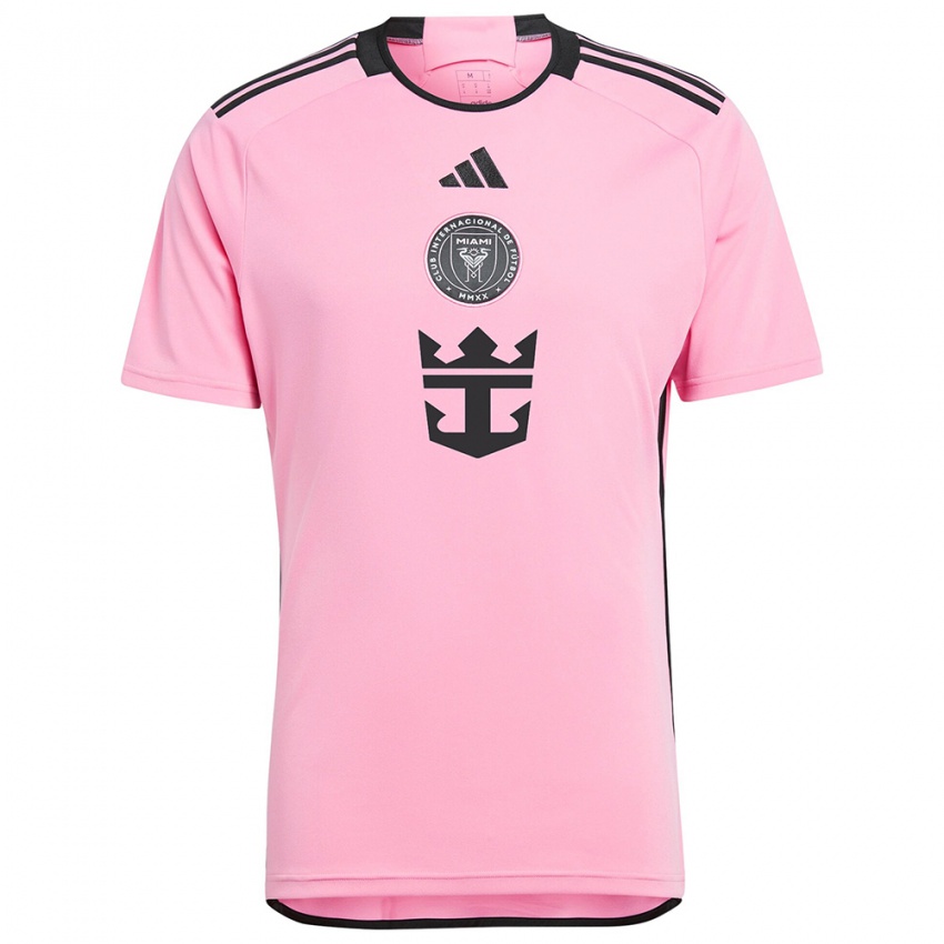 Niño Camiseta Nick Marsman #0 Rosa 1ª Equipación 2024/25 La Camisa Chile